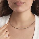 Collier Ciel Argent Blanc - Chaines Femme | Histoire d&rsquo;Or