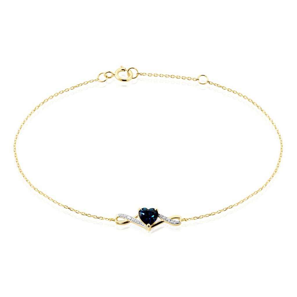 Bracelet Clothilde Or Jaune Topaze Oxyde De Zirconium - Bracelets Femme | Histoire d’Or