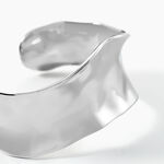 Bracelet Jonc Perfect Match Acier Blanc - Bijoux sans pierre Femme | Histoire d&rsquo;Or