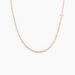 Collier Mimosa Argent Rose