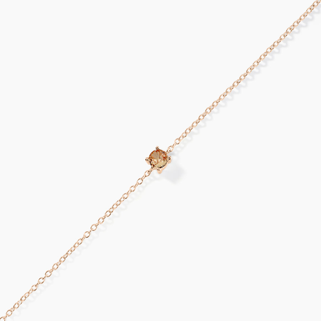 Bracelet Rio Argent Rose Oxyde De Zirconium - Bracelets Femme | Histoire d&rsquo;Or