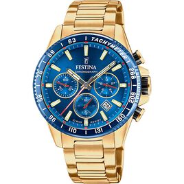Montre Festina Timeless Chronograph Bleu - Montres Homme | Histoire d’Or