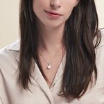 Collier Argent Blanc Cheri Perle De Culture Oxydes De Zirconium - Colliers fantaisie Femme | Histoire d&rsquo;Or