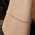 Bracelet Moscou Or Blanc Diamant - Bracelets Femme | Histoire d&rsquo;Or
