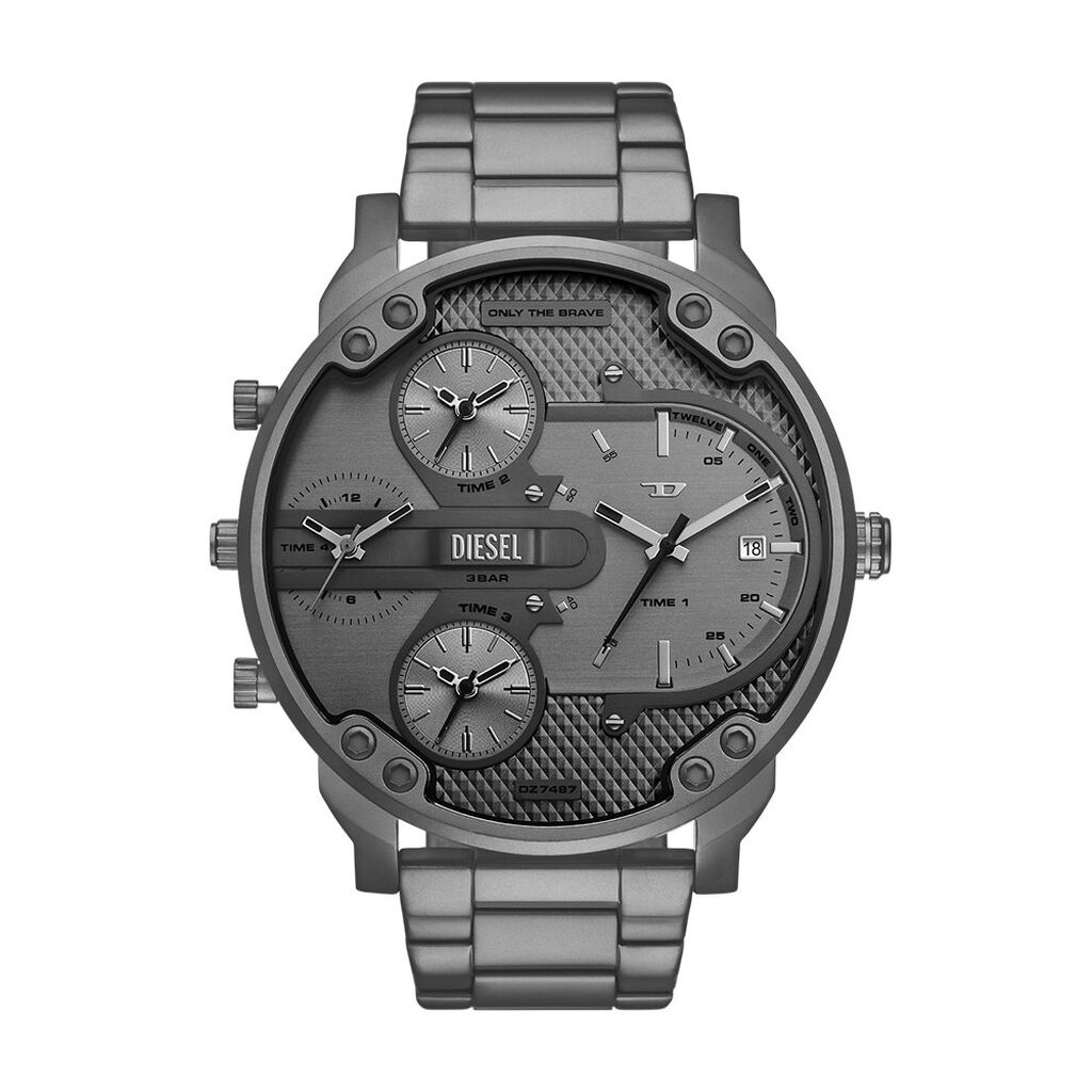 Montre Diesel Mr. Daddy Slim Gris - Montres Homme | Histoire d’Or