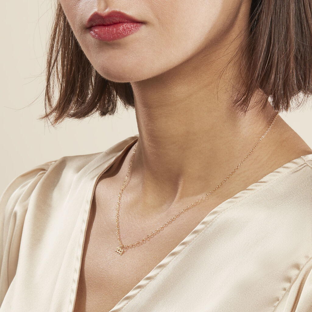 Pendentif Or Jaune Alibiza - Pendentifs Zodiaque Famille | Histoire d’Or