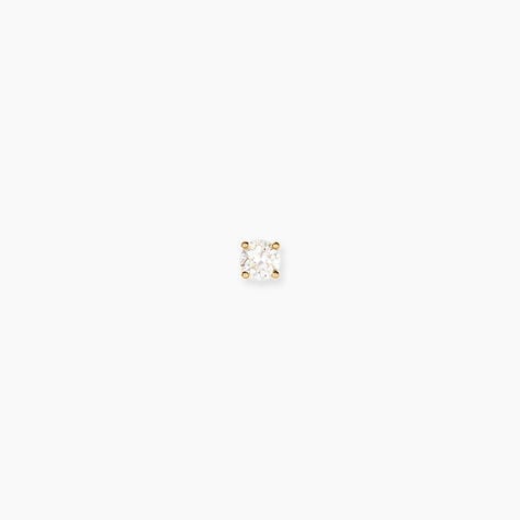 Boucle D'oreille Puce Unitaire Victoria Or Jaune Diamant - Boucles d'oreilles pierres pr&eacute;cieuses Famille | Histoire d&rsquo;Or