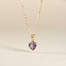 Pendentif Miyah Or Jaune Amethyste - Pendentifs Coeur Femme | Histoire d’Or