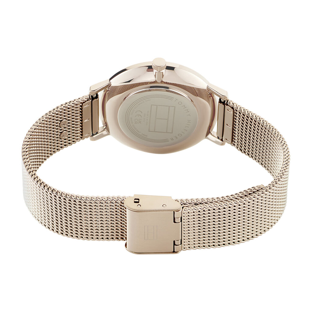 Montre Tommy Hilfiger Tea Champagne - Id&eacute;es cadeaux Femme | Histoire d&rsquo;Or