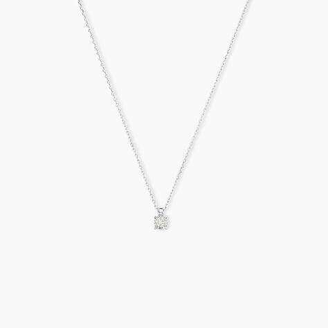 Collier Diamotion Or Blanc Diamant - Colliers Femme | Histoire d&rsquo;Or