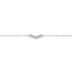 Bracelet Irina Argent Blanc Oxyde De Zirconium - Bracelets Femme | Histoire d&rsquo;Or