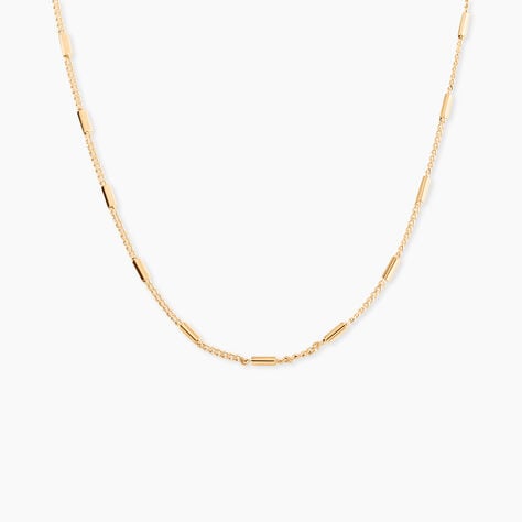 Collier Frans Plaqu&eacute; Or - Chaines Femme | Histoire d&rsquo;Or