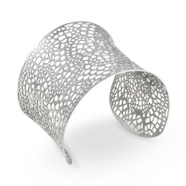Bracelet Jonc Aimy Acier Blanc - Bracelets fantaisie Femme | Histoire d’Or