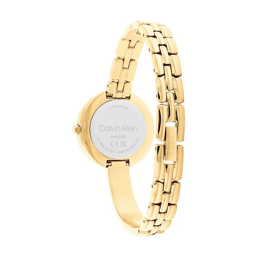 Montre Calvin Klein Bangled Dor&eacute; - Montres Femme | Histoire d&rsquo;Or