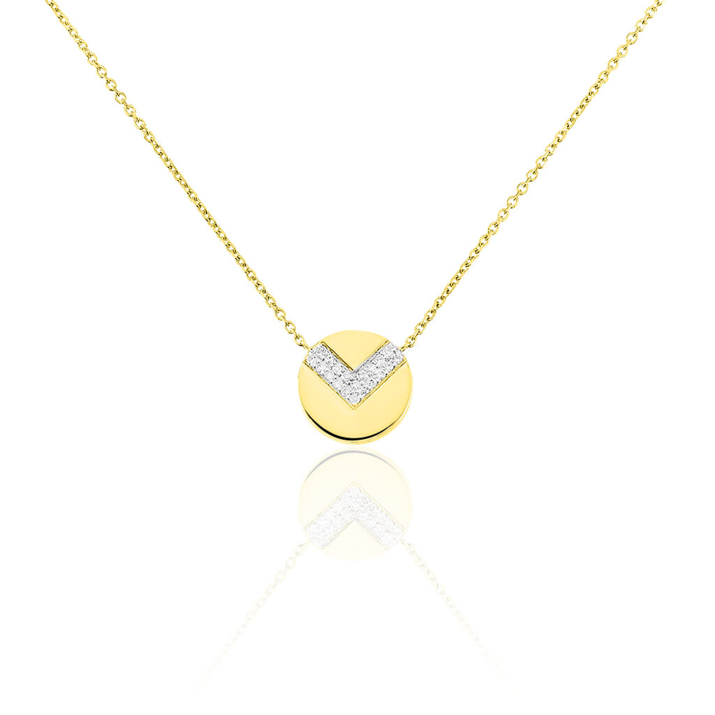 Collier Ruby Or Jaune Diamant - Colliers Femme | Histoire d’Or