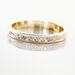 Alliance Venus Ruban Plat Or Bicolore - Alliances Femme | Histoire d’Or