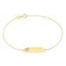 Bracelet Identitée Marcel Or Jaune - Bracelets Communion Enfant | Histoire d’Or