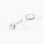 Boucles D'oreilles Puces Aphrodite Or Blanc Diamant - Clous d'oreilles Famille | Histoire d&rsquo;Or