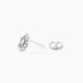 Boucles D'oreilles Puces Argent Blanc Tania Oxydes De Zirconium - Boucles d'oreilles fantaisie Femme | Histoire d’Or