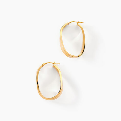 Cr&eacute;oles Silla Or Jaune - Boucles d'oreilles cr&eacute;oles Femme | Histoire d&rsquo;Or