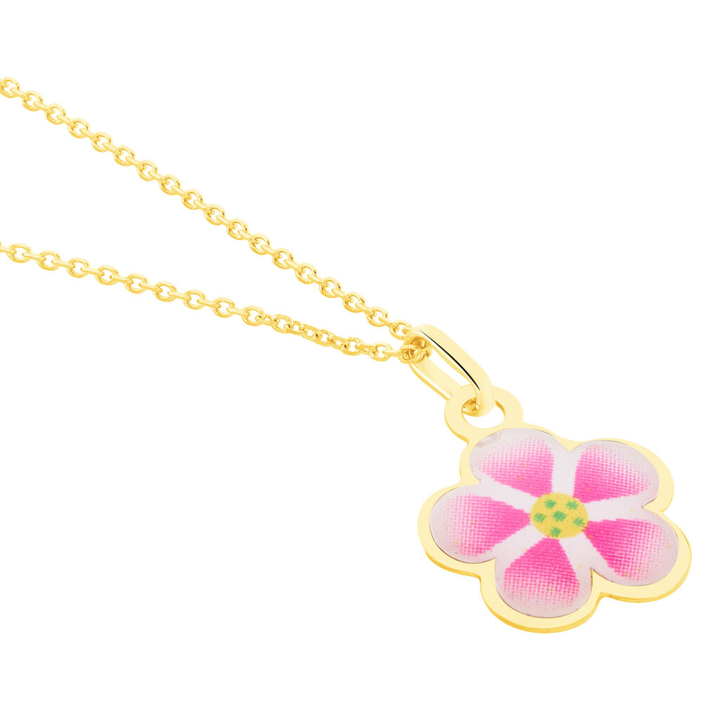Collier Syna Fleur Or Jaune - Colliers Enfant | Histoire d’Or