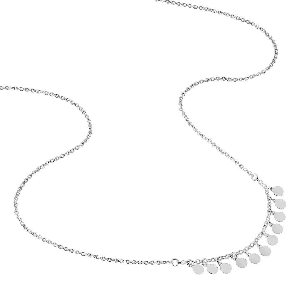 Collier Savahna Argent Blanc - Colliers fantaisie Femme | Histoire d&rsquo;Or