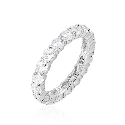 Alliance Marjorie Or Blanc Oxyde De Zirconium - Alliances Femme | Histoire d’Or