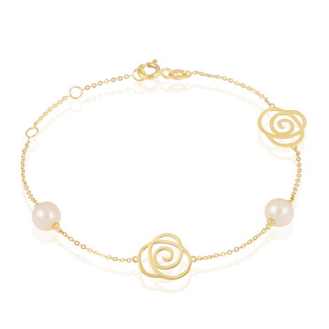 Bracelet Evaleen Or Jaune Perle De Culture - Bracelets Femme | Histoire d’Or