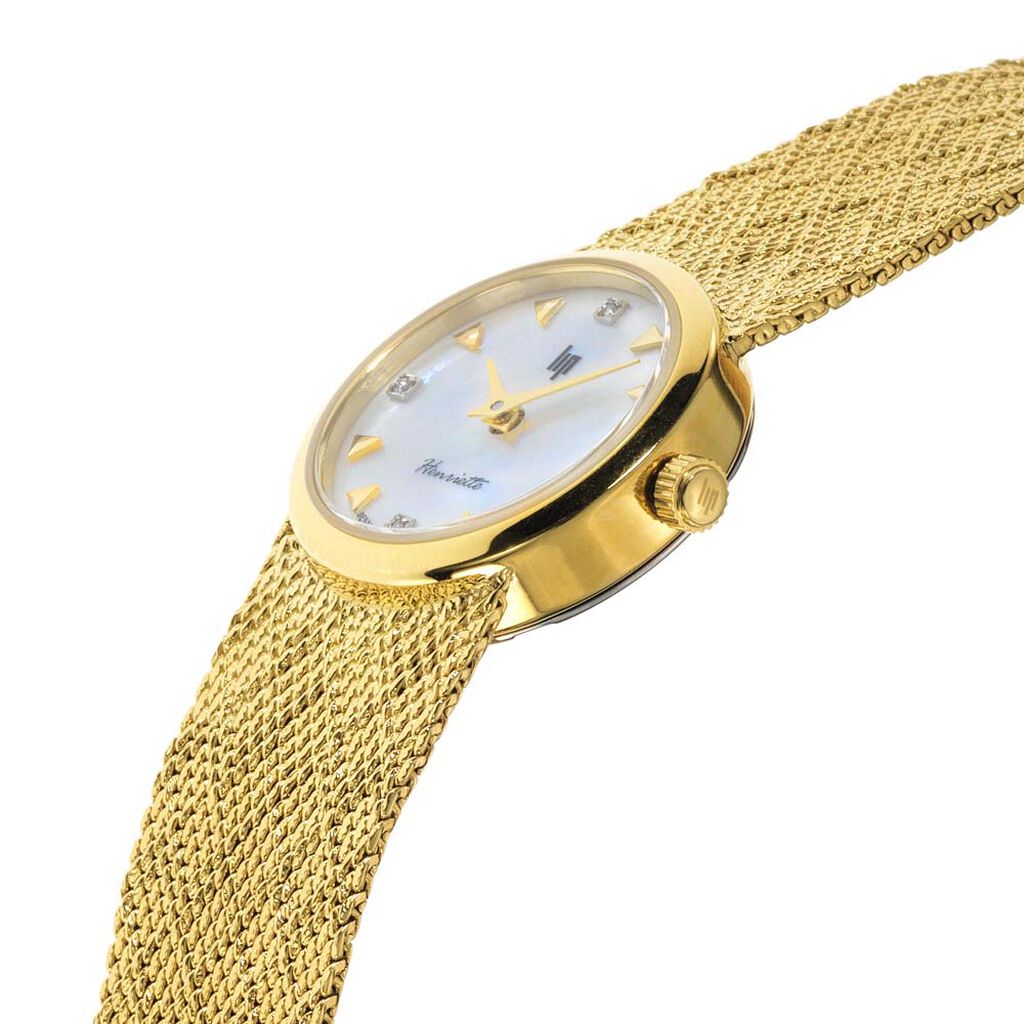 Montre Lip Henriette Nacre Blanche - Montres Femme | Histoire d’Or