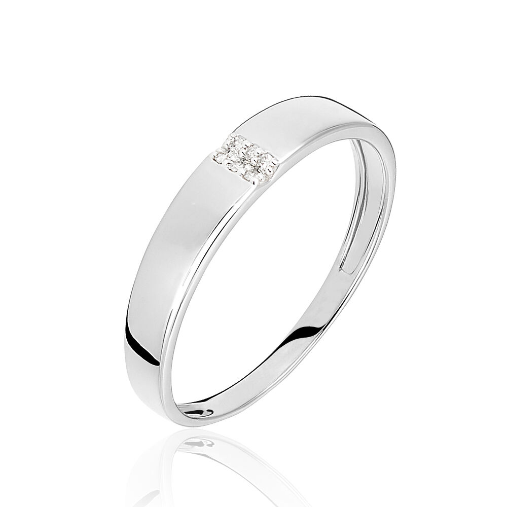 Bague diamant barrette deals