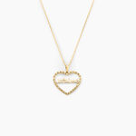 Pendentif Loove Or Jaune Diamant - Pendentifs Femme | Histoire d&rsquo;Or