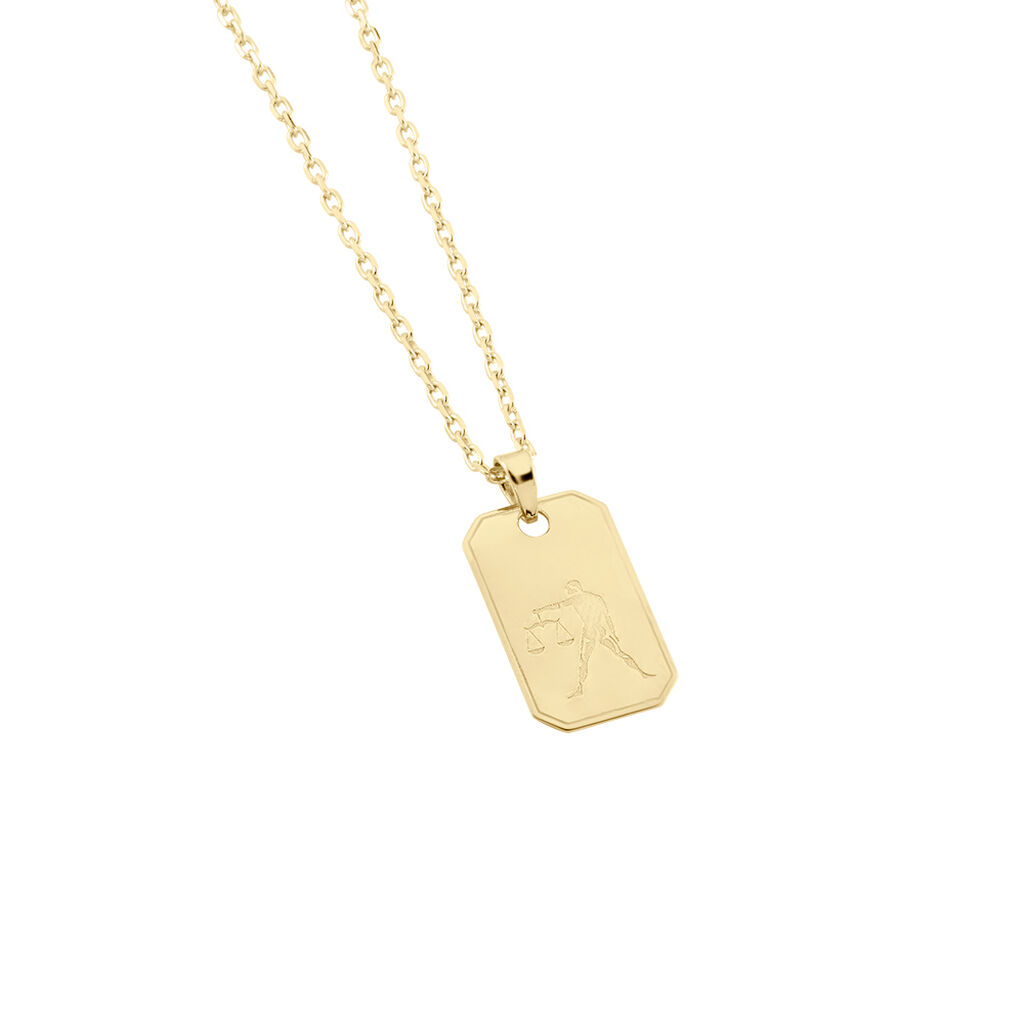 Collier Plaqué Or Quintien - Colliers Zodiaque Homme | Histoire d’Or