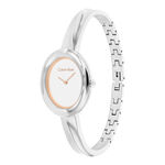 Montre Calvin Klein Twisted Bezel Blanc - Montres Femme | Histoire d&rsquo;Or