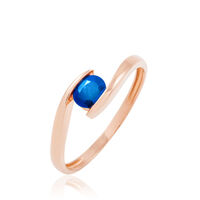 Bague Camilia Or Rose Topaze