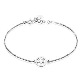 Bracelet Ethna Argent Blanc - Bracelets fantaisie Femme | Histoire d’Or