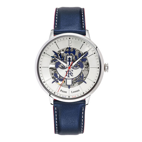 Montre Pierre Lannier Elysee Argent&eacute; - Montres Homme | Histoire d&rsquo;Or