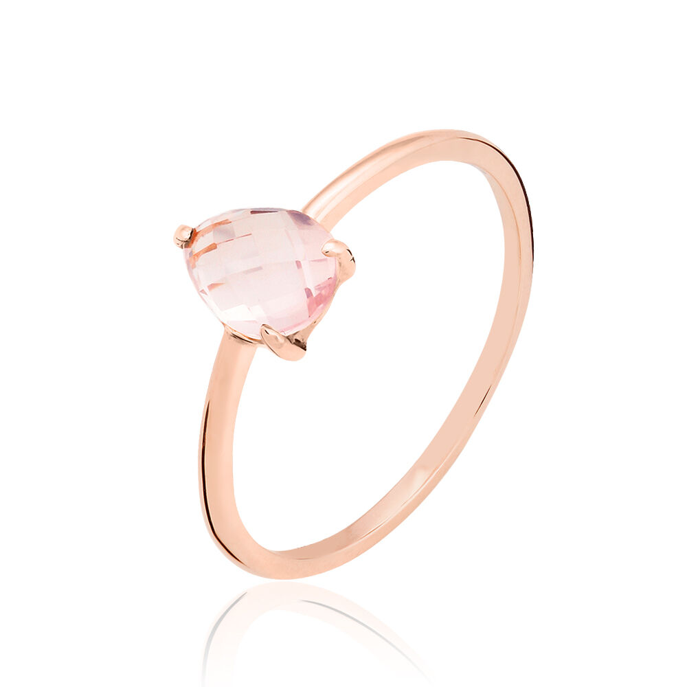 Bague Or Rose Quartz de modèles Bague Or Rose Quartz de modèles
