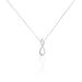 Collier Osanna Or Blanc Diamants - Colliers Infini Femme | Histoire d’Or