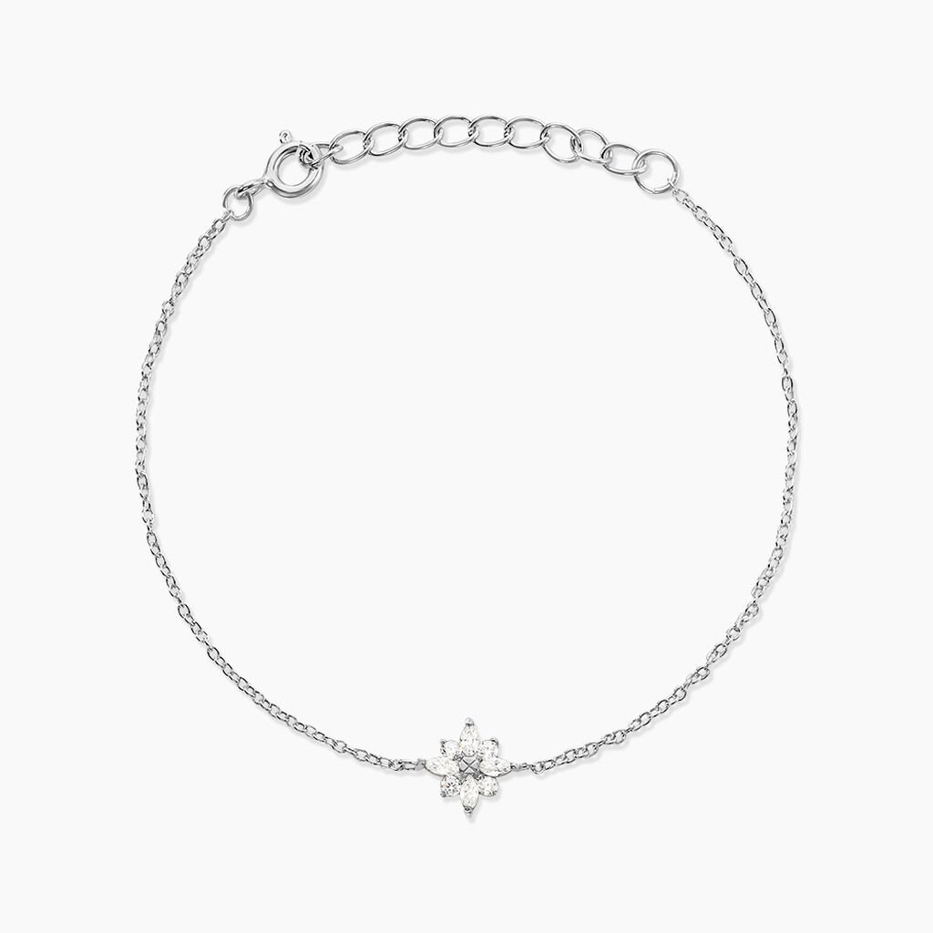 Bracelet Eclat Argent Blanc Oxyde De Zirconium - Bracelets Femme | Histoire d&rsquo;Or