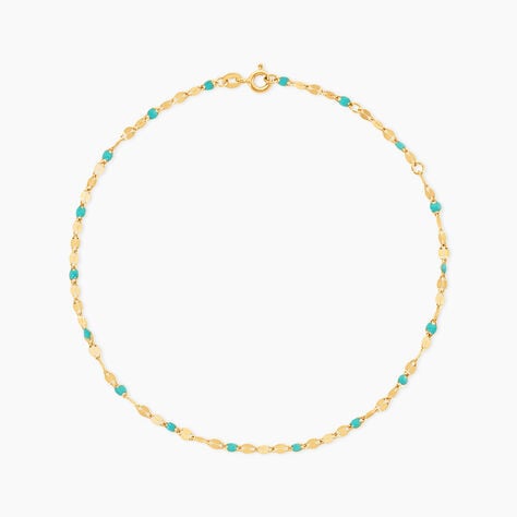 Cha&icirc;ne De Cheville Asteria Argent Dor&eacute; A L'Or 750/1000 - Cha&icirc;nes de cheville Femme | Histoire d&rsquo;Or