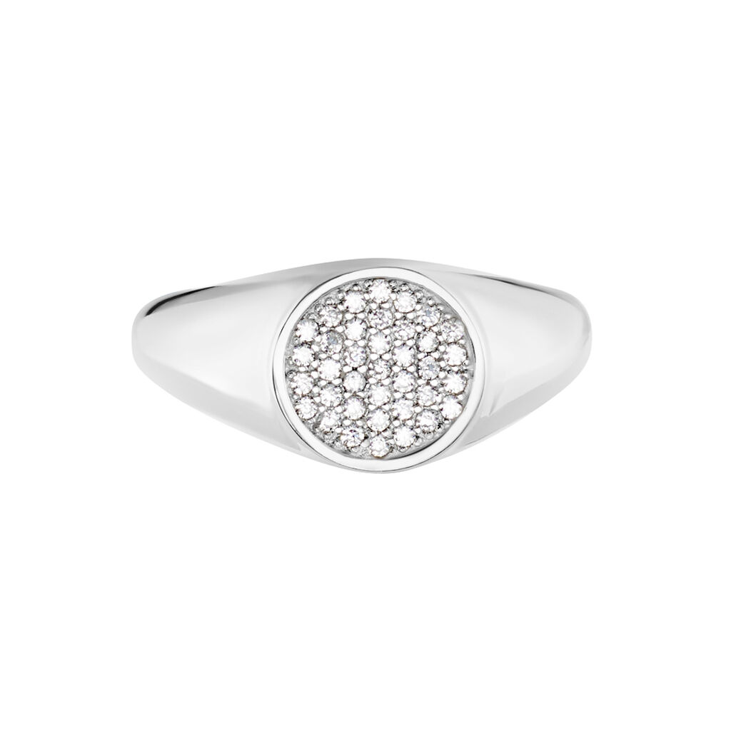 Bague Ferreol Argent Oxydes De Zirconium - Bagues avec pierre Femme | Histoire d’Or