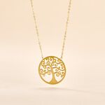 Collier Clemenca Or Jaune - Bijoux sans pierre Femme | Histoire d&rsquo;Or