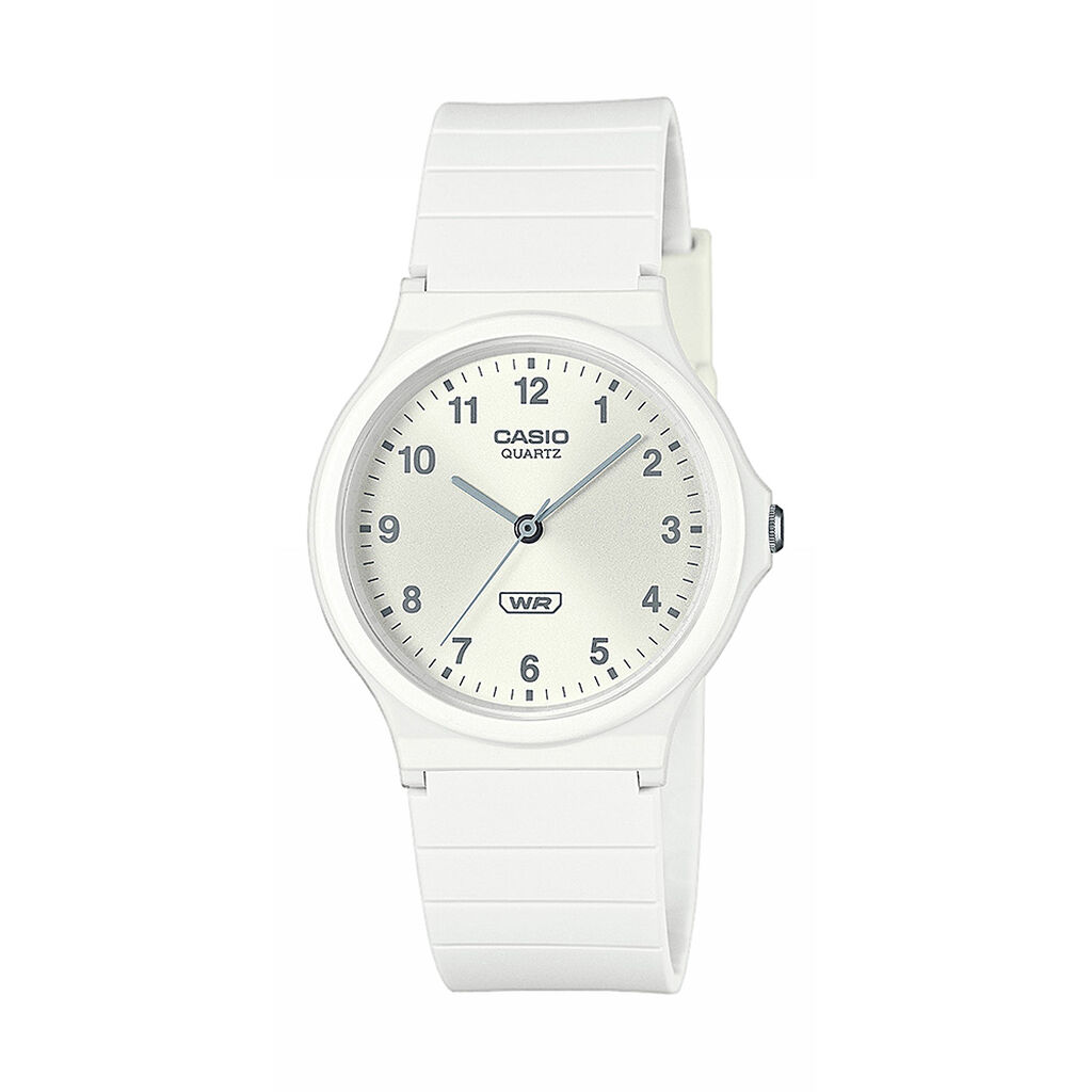 Montre Casio Collection Casio Timeless Collection Blanc - Id&eacute;es cadeaux Unisex | Histoire d&rsquo;Or