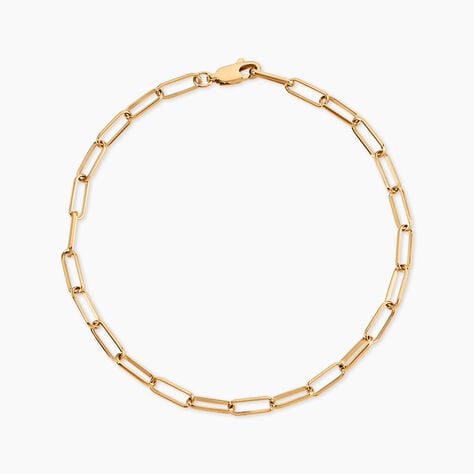 Bracelet Neala Plaqu&eacute; Or Jaune - Bracelets cha&icirc;ne Femme | Histoire d&rsquo;Or