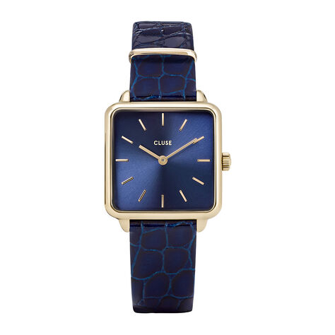 Montre Cluse La Tetragone Bleu - Montres Femme | Histoire d’Or