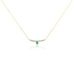 Collier Emeald Is The New Black Or Jaune Emeraude Diamant - Colliers Femme | Histoire d&rsquo;Or