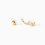 Piercing Cornelis Or Jaune Oxyde De Zirconium - Bijoux Femme | Histoire d&rsquo;Or