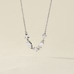 Collier Argent Blanc Shiny Nights Oxyde De Zirconium - Colliers fantaisie Femme | Histoire d&rsquo;Or