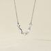 Collier Argent Blanc Shiny Nights Oxyde De Zirconium - Colliers fantaisie Femme | Histoire d’Or