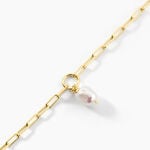 Bracelet Perla Argent Jaune Perle De Culture - Bracelets Femme | Histoire d&rsquo;Or
